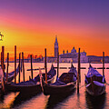 Golden Dawn Over Venetian Waters