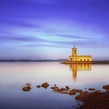 Tranquil Evening at Normanton Church on Rutland Water