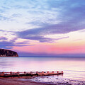Tranquil Sunset, Swanage Beach Serenity