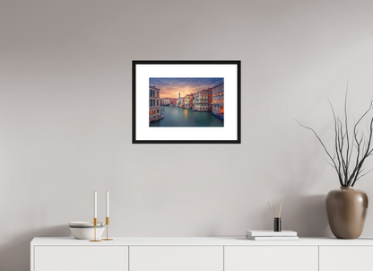 45 x 30 cm, Framed Fine Art Stillness at Sunrise