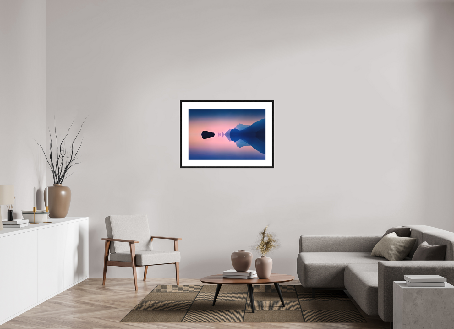 90 x 60 cm, Framed Fine Art The Stillness Beyond