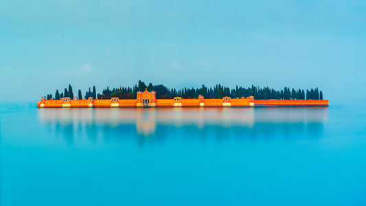 Fine art long exposure of San Michele in Venice