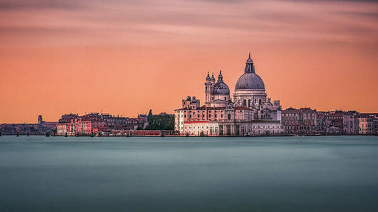 Long exposure of Santa Maria della Salute taken from the shore