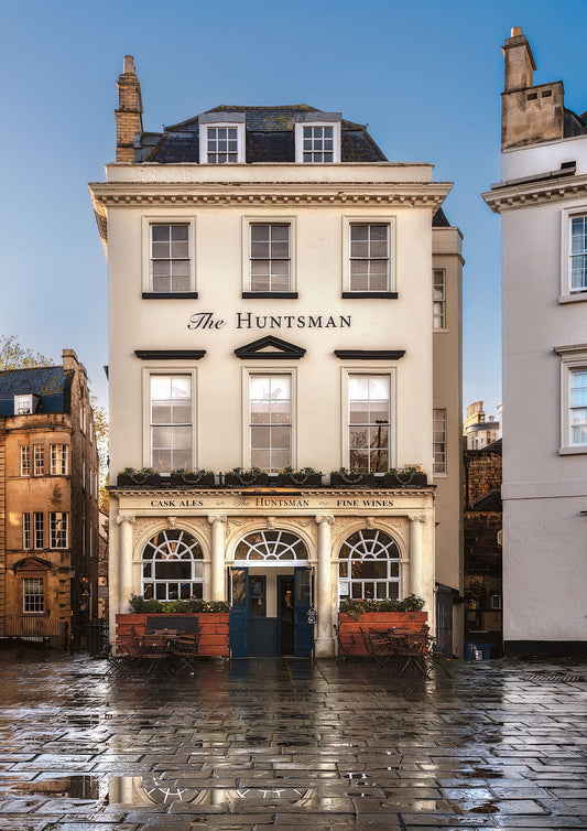 Fine art photograph of the iconic Huntsman pub in Bath.