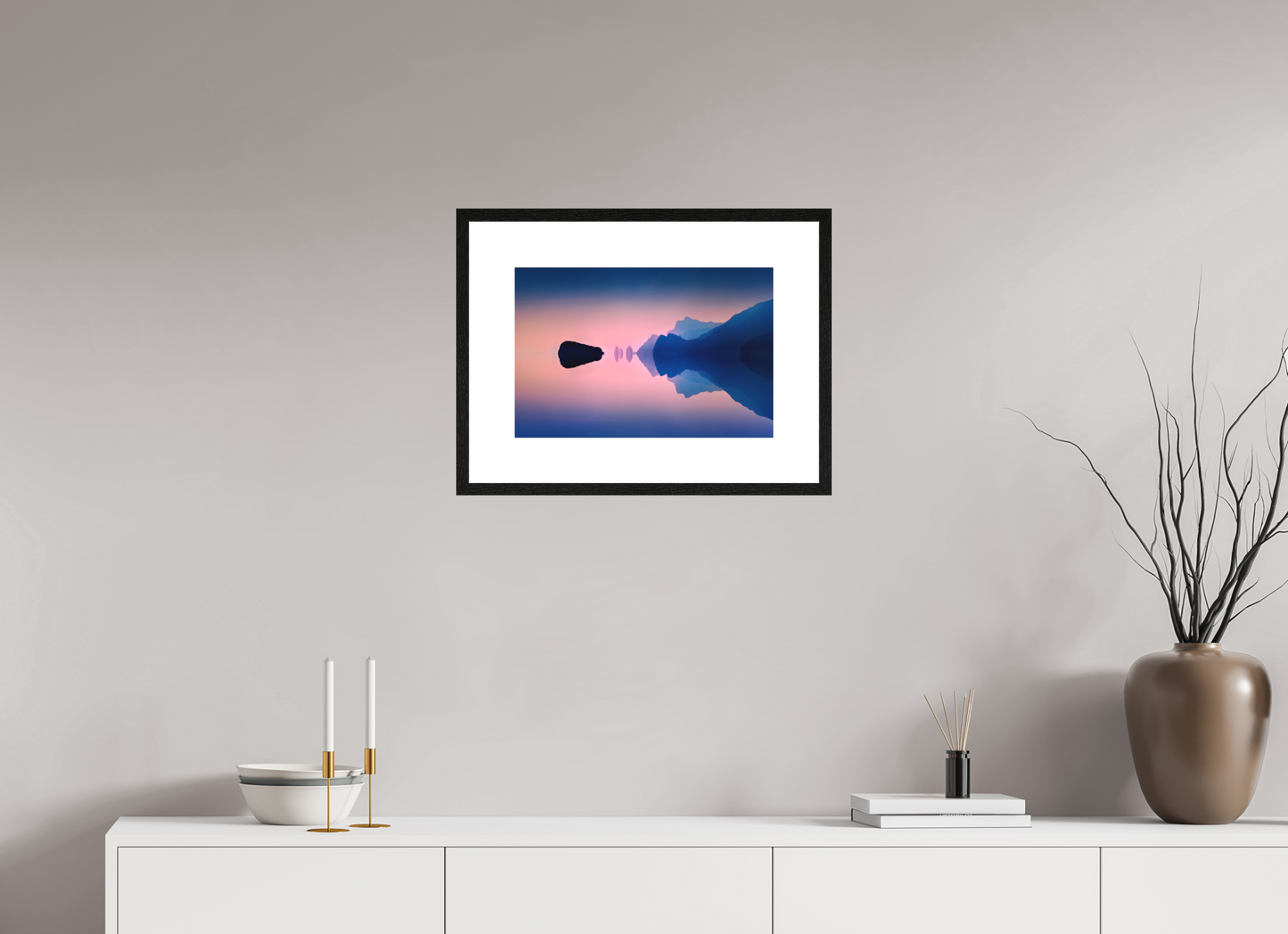 45 x 30 cm, Framed Fine Art The Stillness Beyond